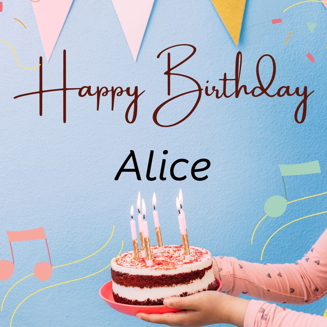 Happy Birthday Alice Images