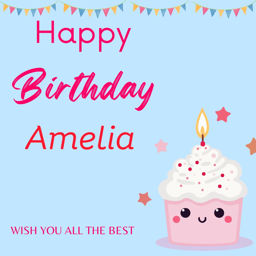 Happy Birthday Amelia Images