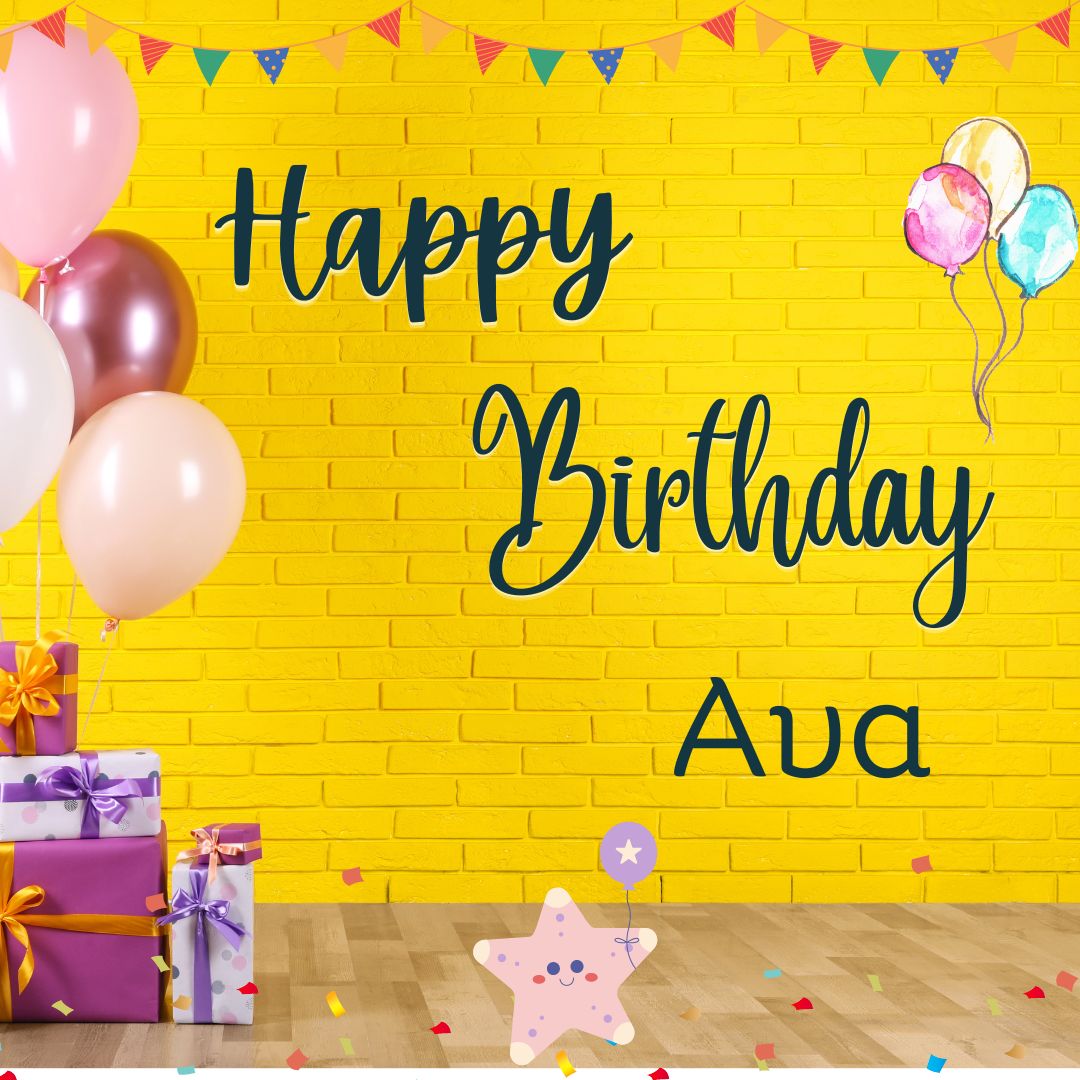 Happy Birthday Ava Images