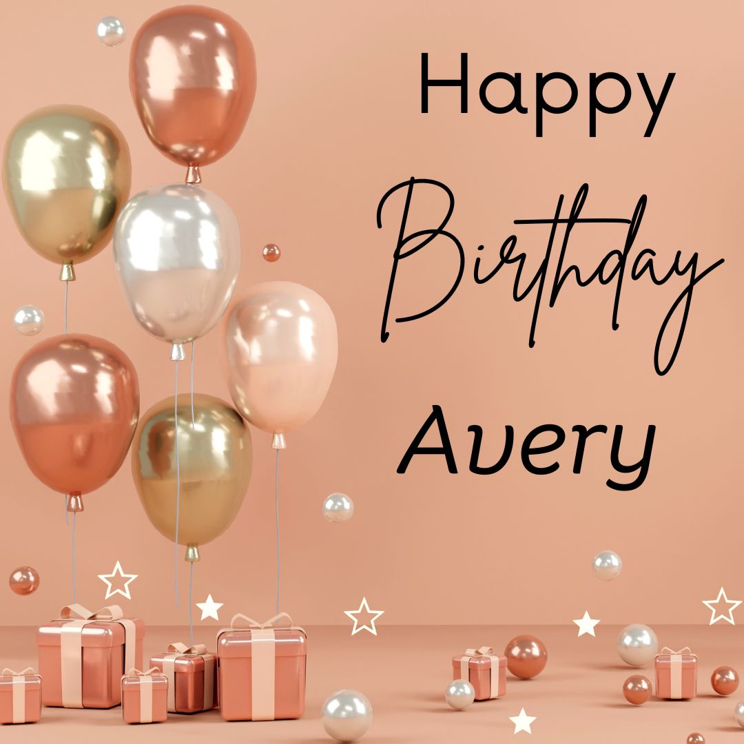 Happy Birthday Avery Images
