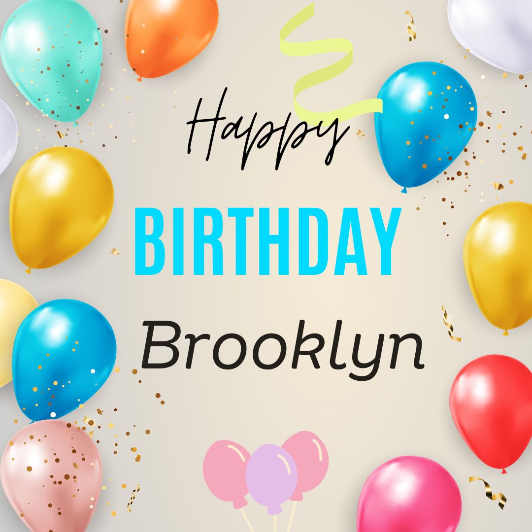Happy Birthday Brooklyn Images