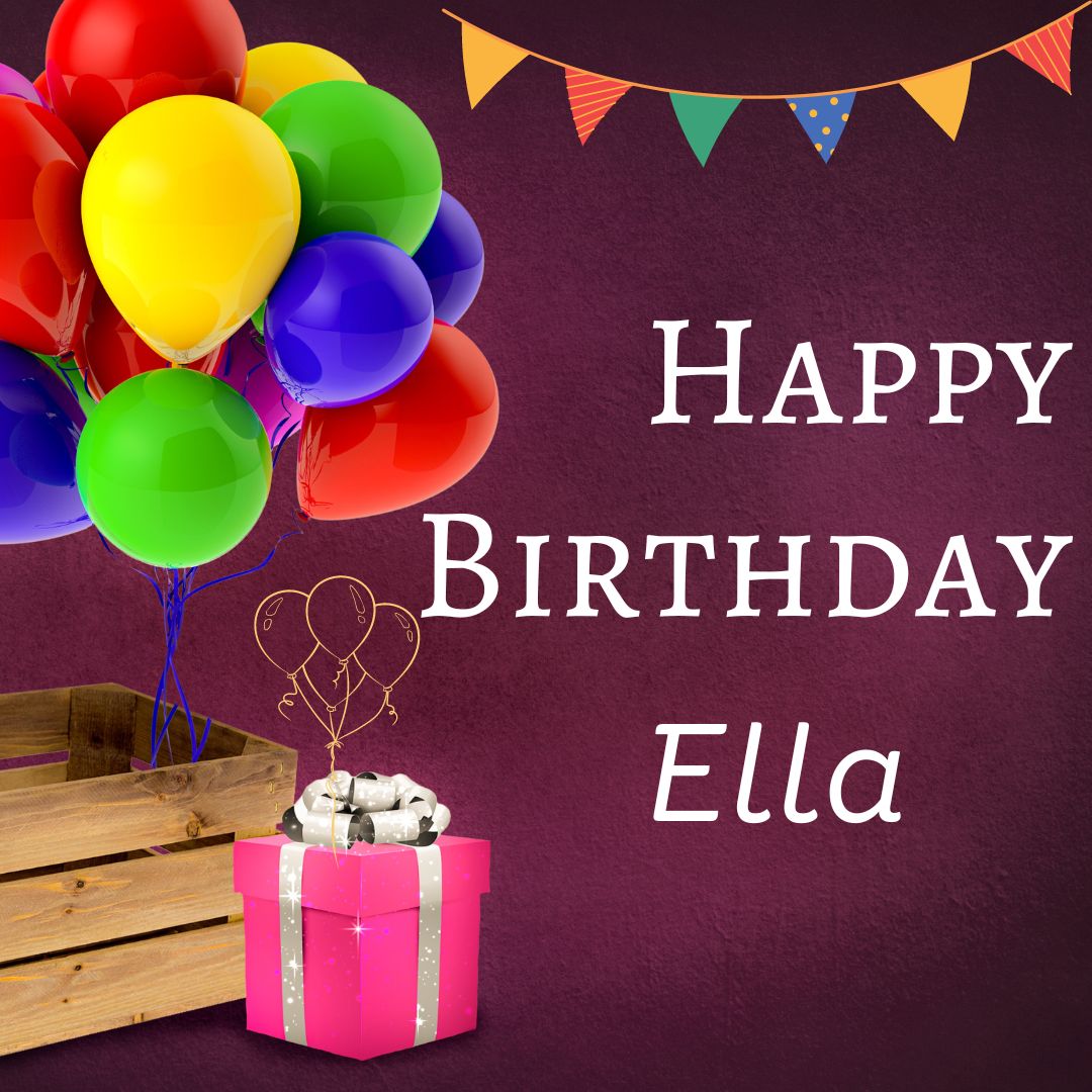 Happy Birthday Ella Images