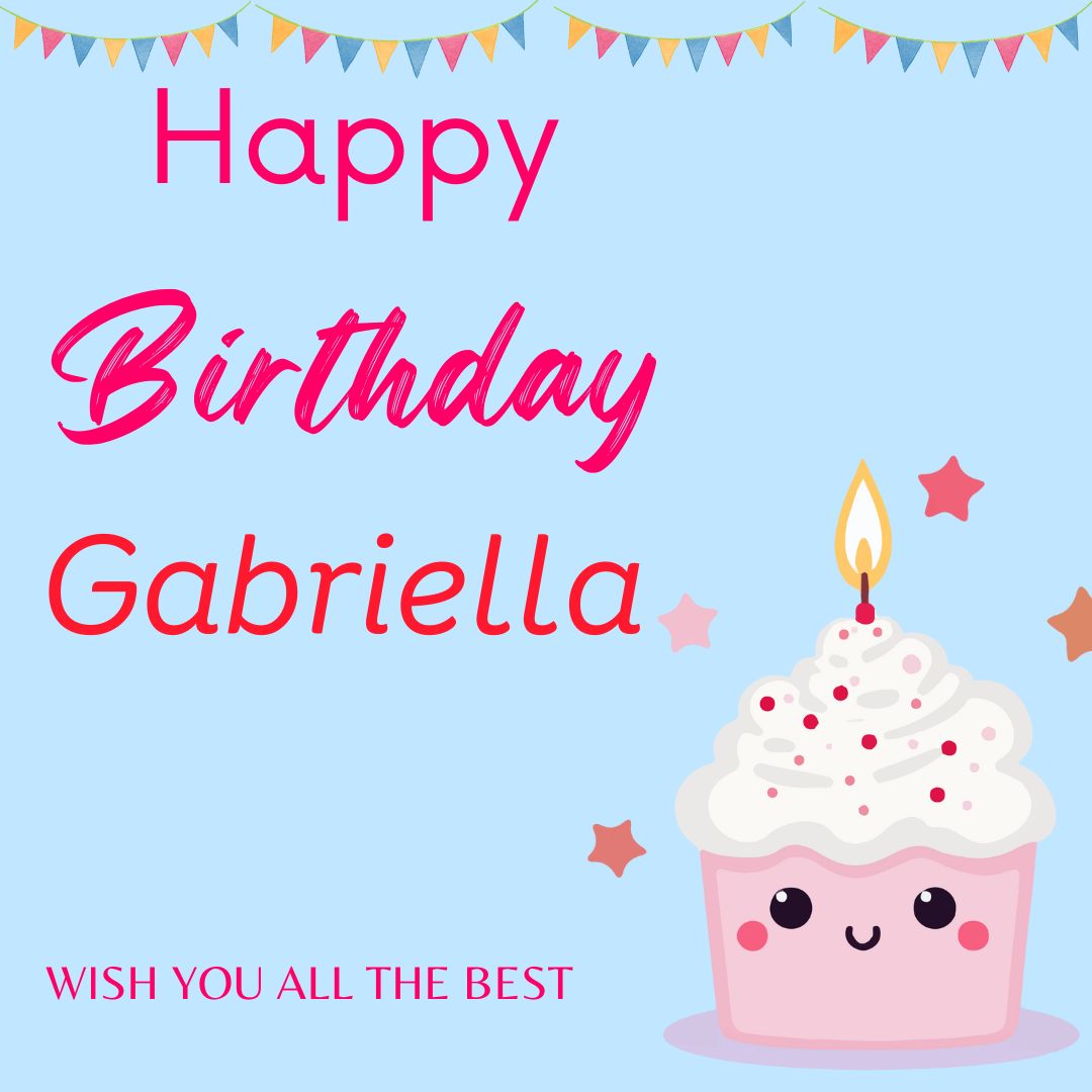 Happy Birthday Gabriella Images