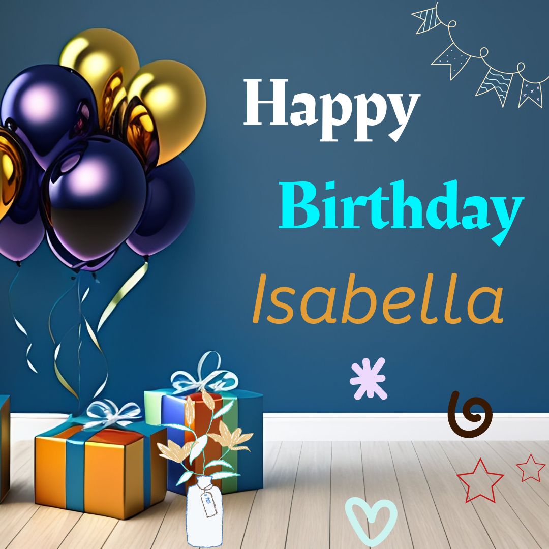 Happy Birthday ISABELLA Images