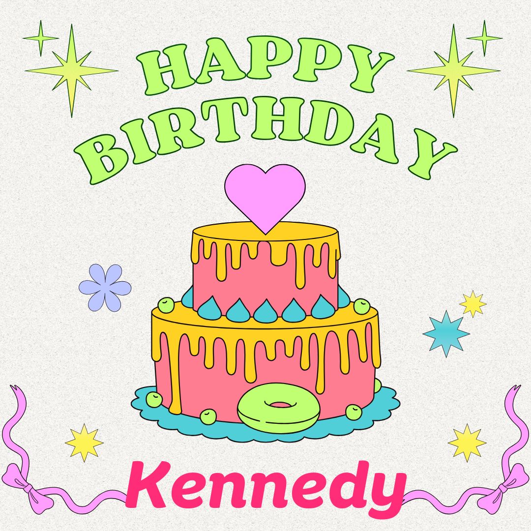 Happy Birthday Kennedy Images