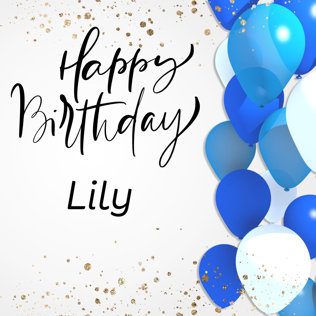 Happy Birthday Lily Images