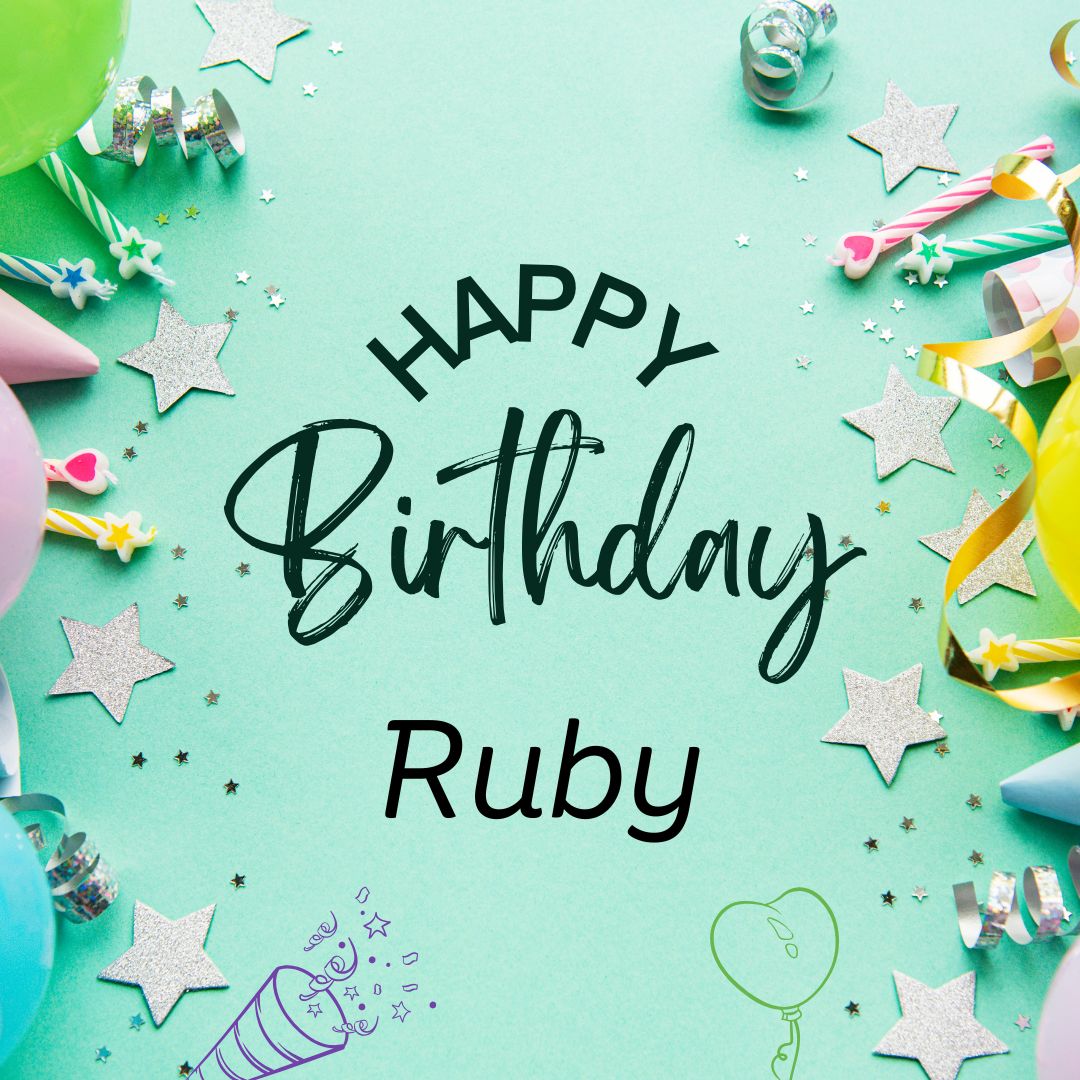 Happy Birthday Ruby Images