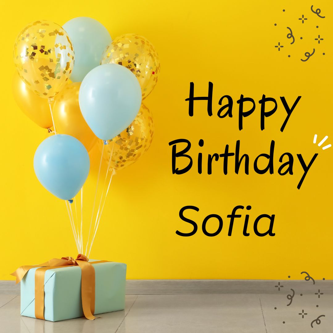 Happy Birthday Sofia Images