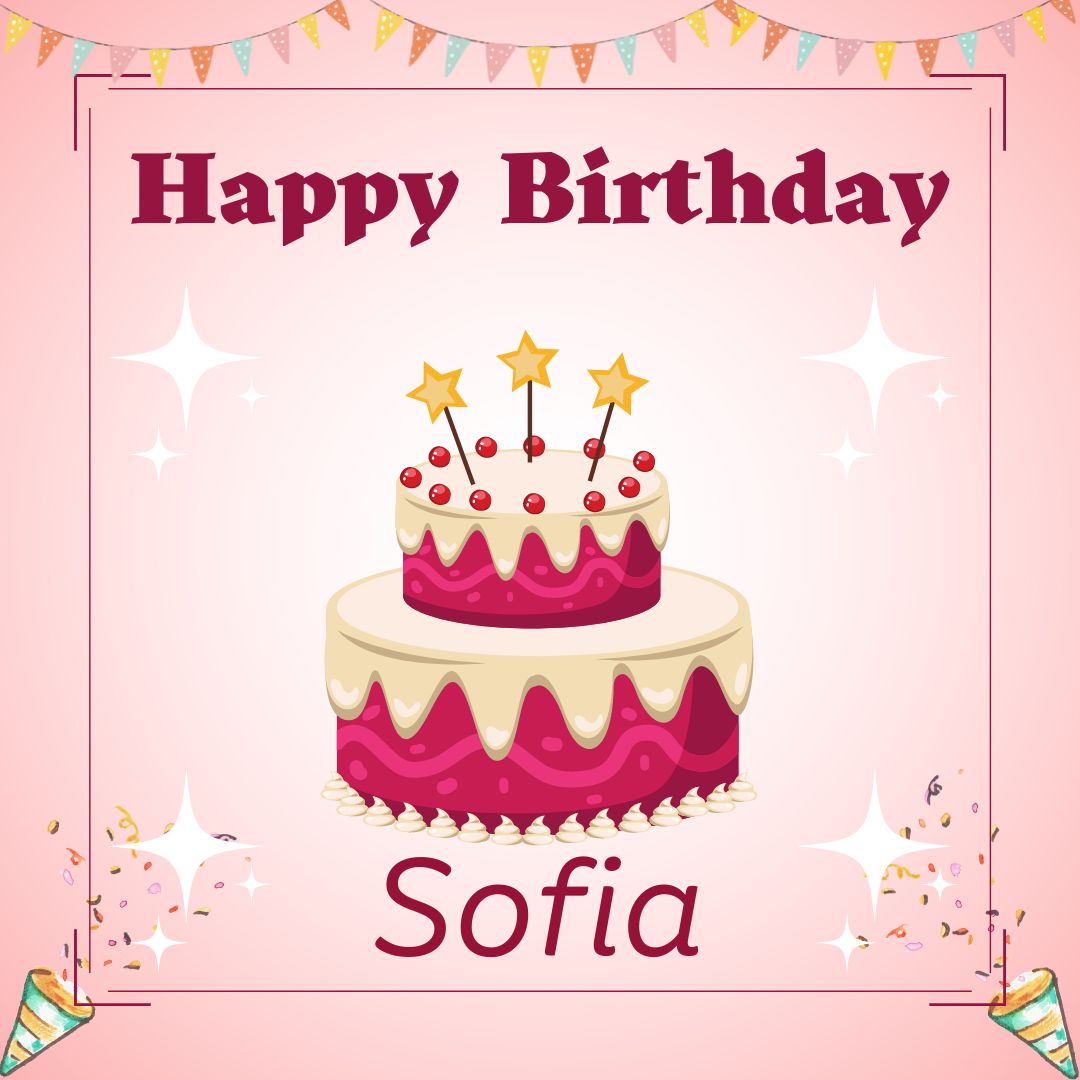 Happy Birthday Sofia Images