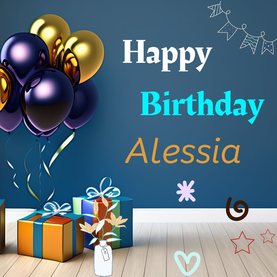 Happy Birthday Alessia Images