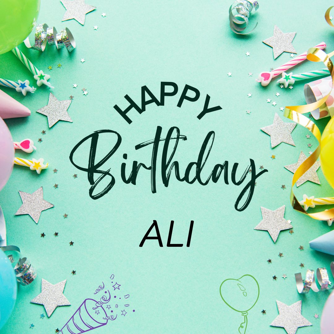 Happy Birthday Ali Images