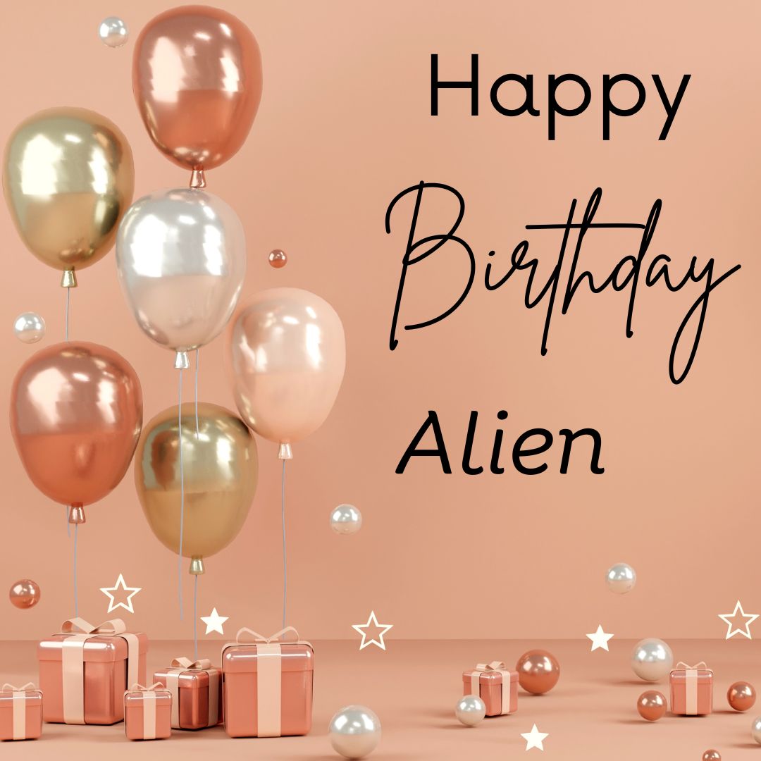 Happy Birthday Alien Images