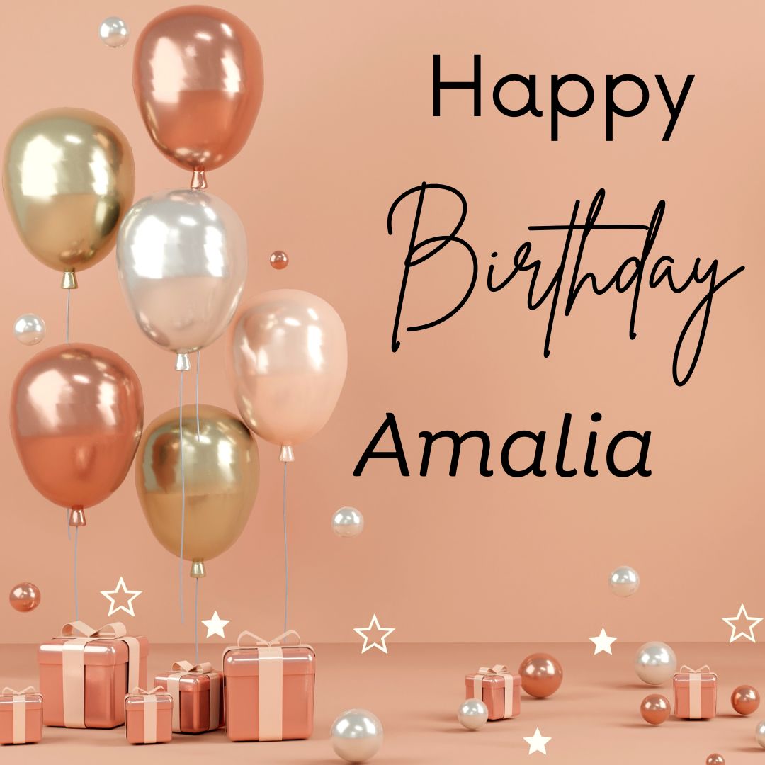 Happy Birthday Amalia Images
