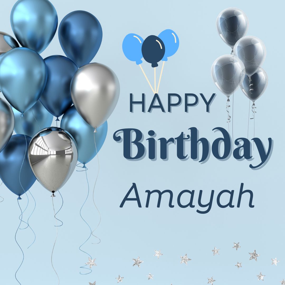 Happy Birthday Amayah Images