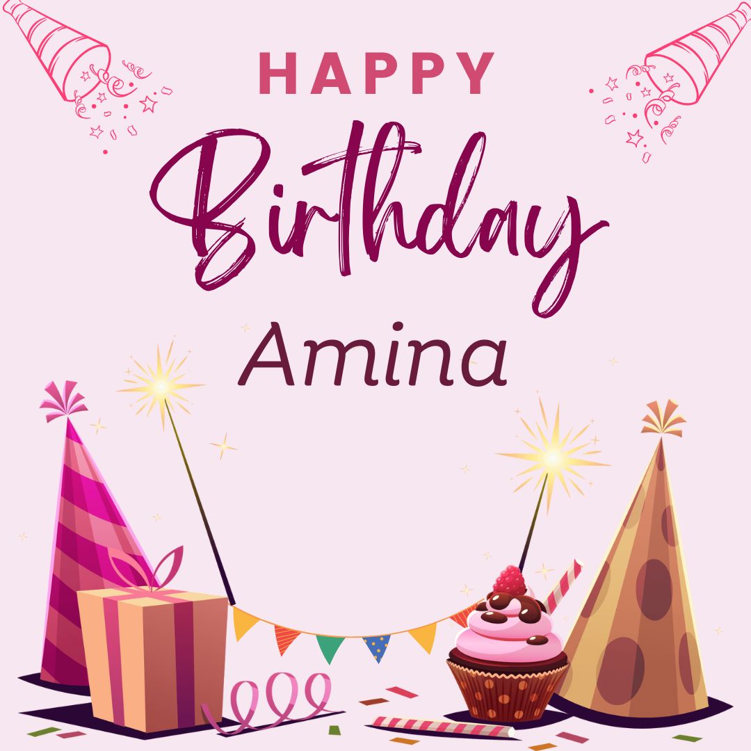 Happy Birthday Amina Images