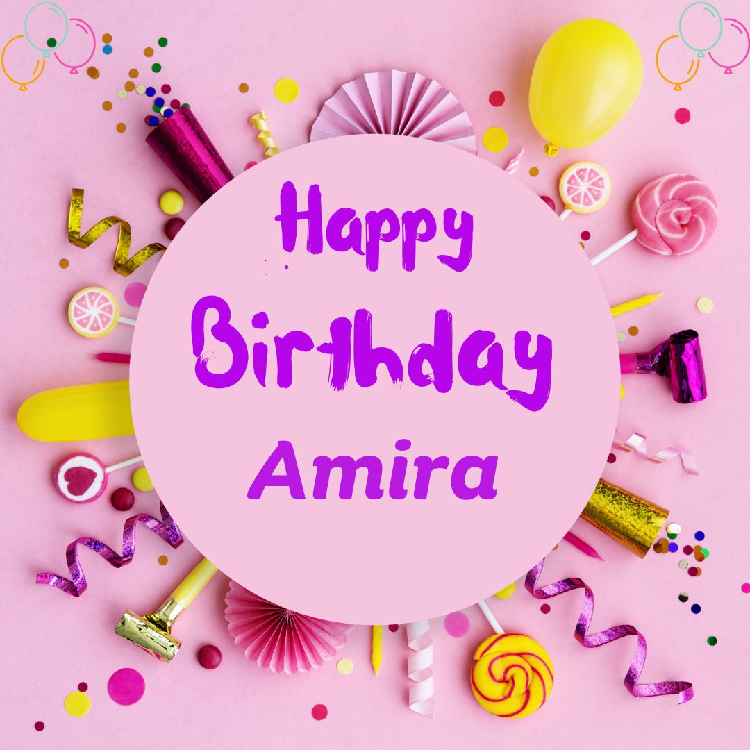 Happy Birthday Amira Images