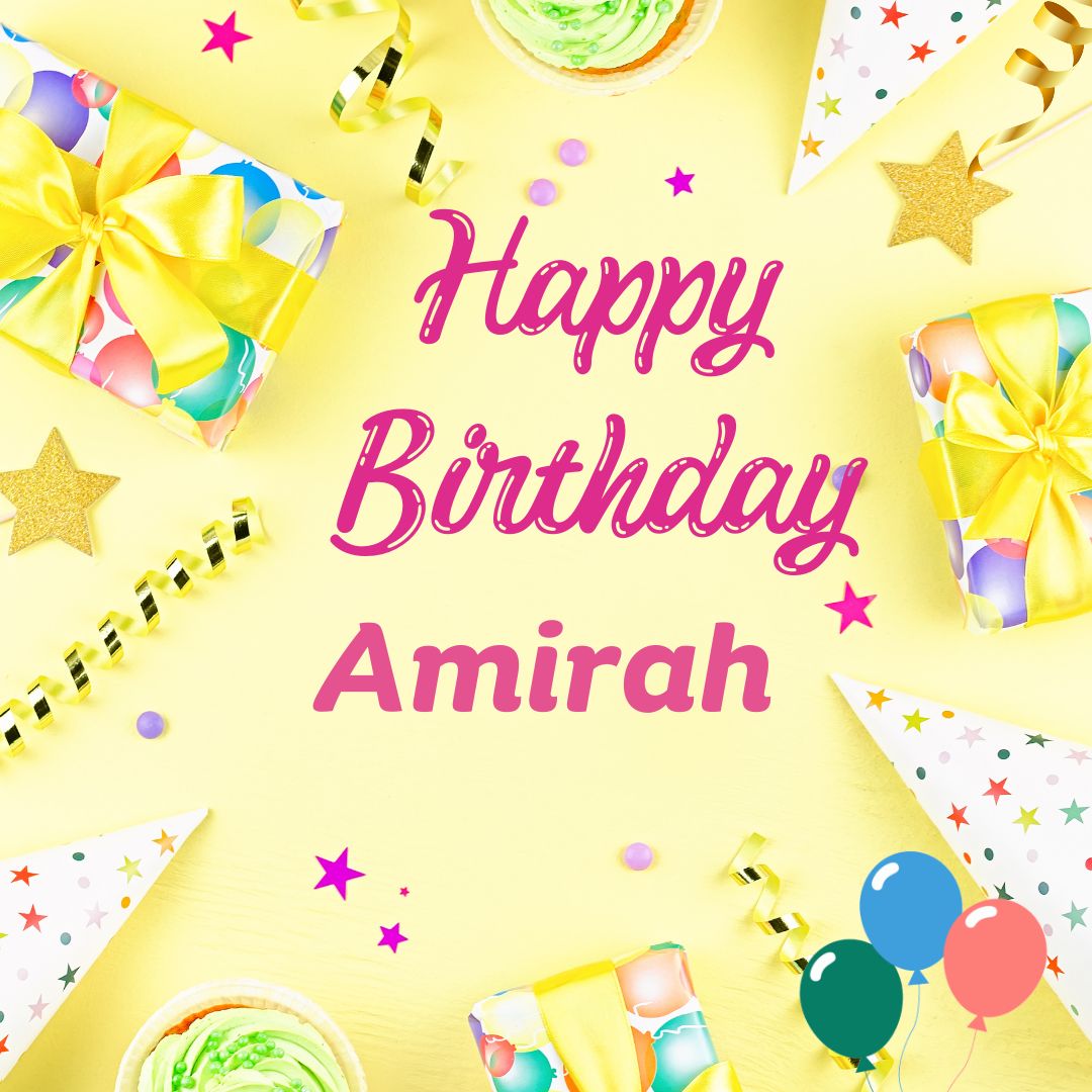 Happy Birthday Amirah Images