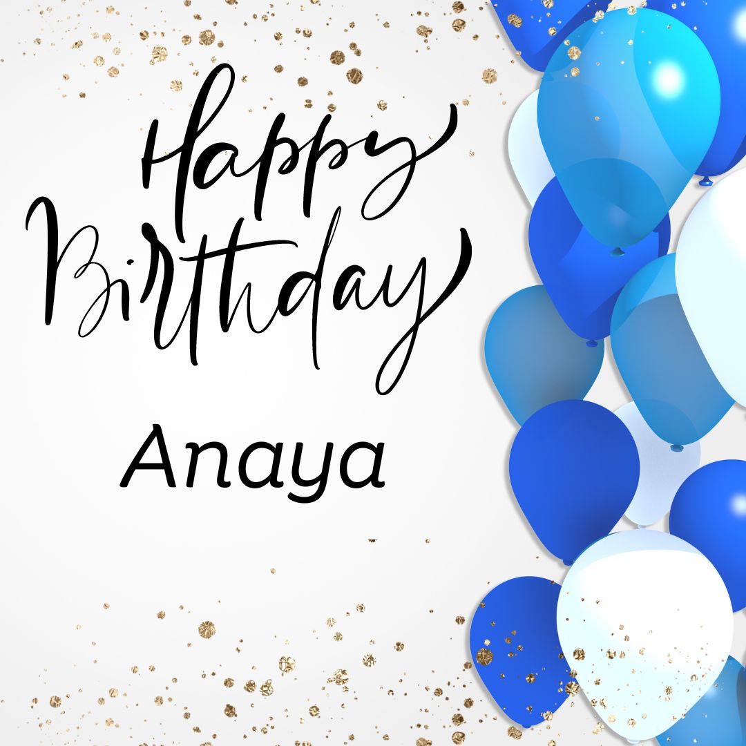 Happy Birthday Anaya Images