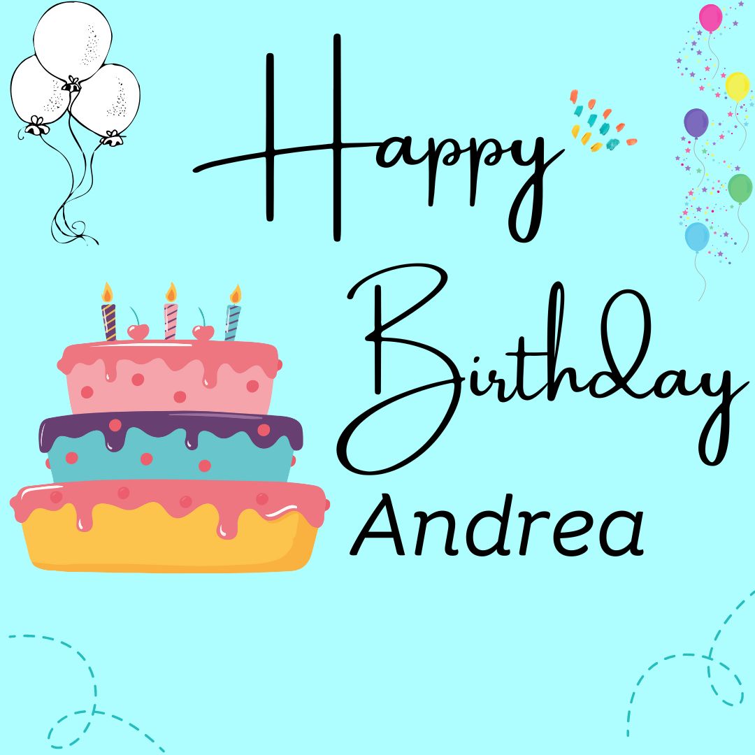 Happy Birthday Andrea Images