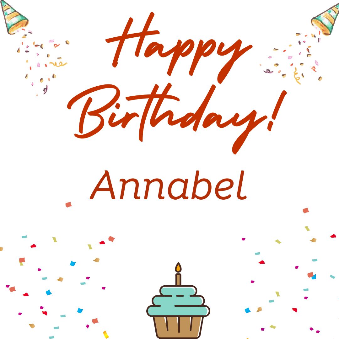 Happy Birthday Annabel Images