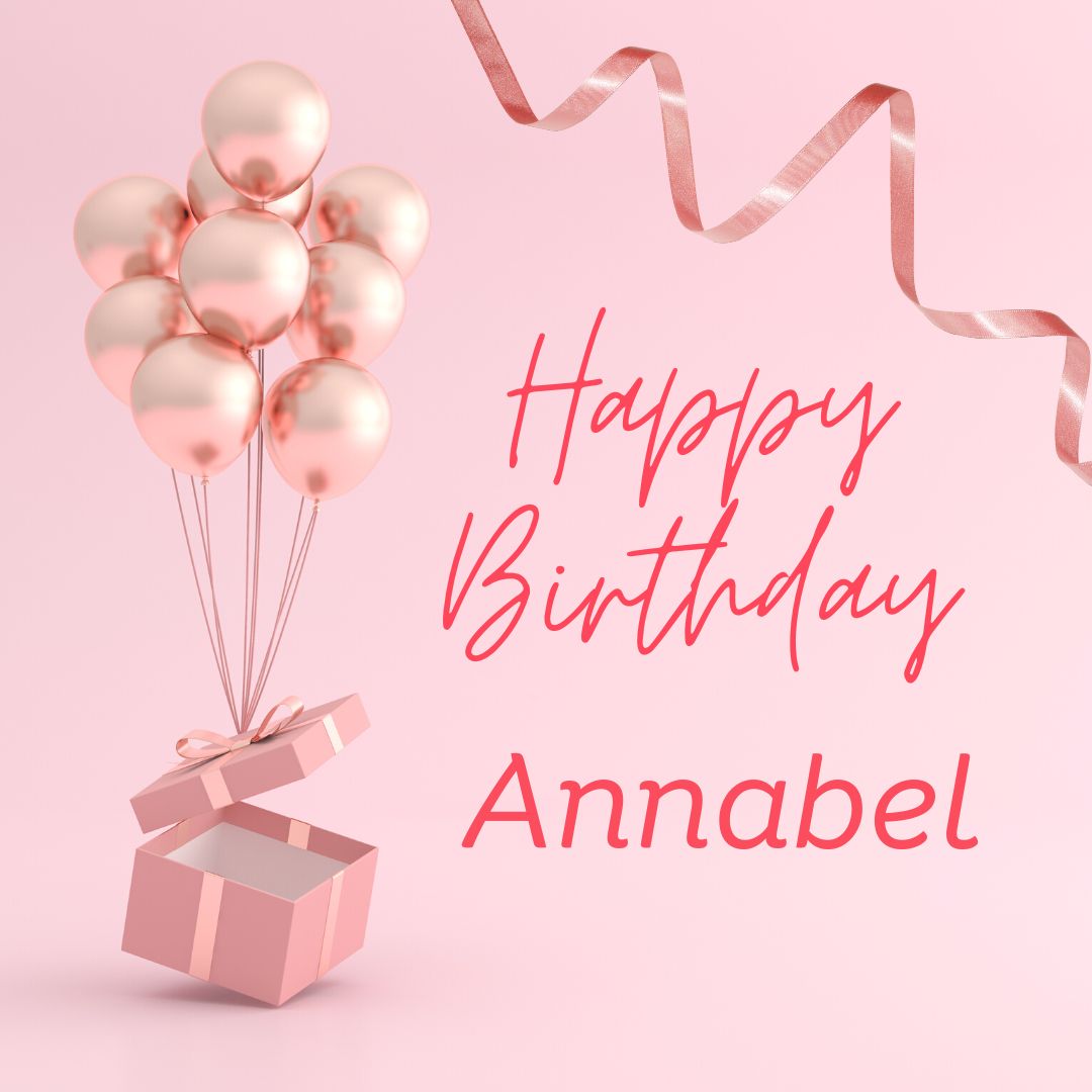 Happy Birthday Annabel Images