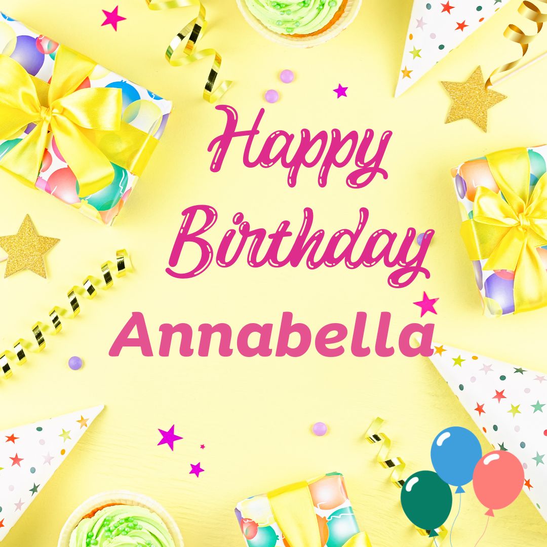 Happy Birthday Annabella Images