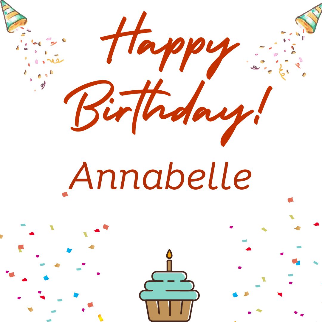 Happy Birthday Annabelle Images