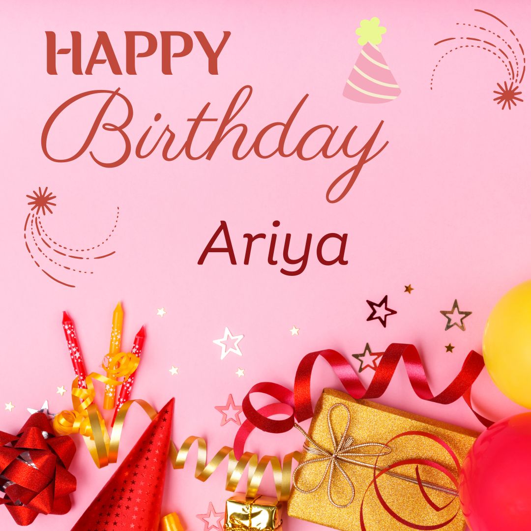 ᐅ143+ Happy Birthday Ariya Cake Images Download