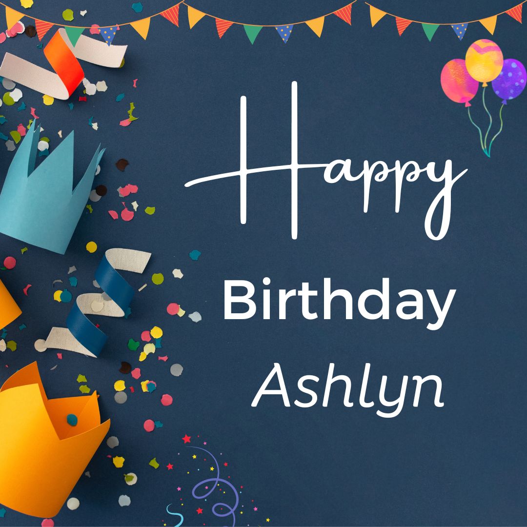 ᐅ143+ Happy Birthday Ashlyn Cake Images Download