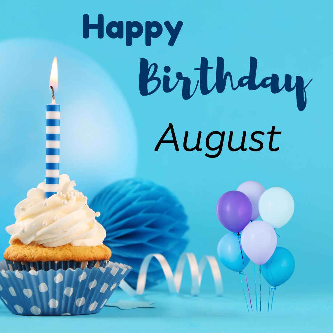ᐅ143+ Happy Birthday August Cake Images Download